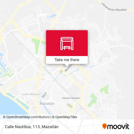 Calle Nautilius, 113 map