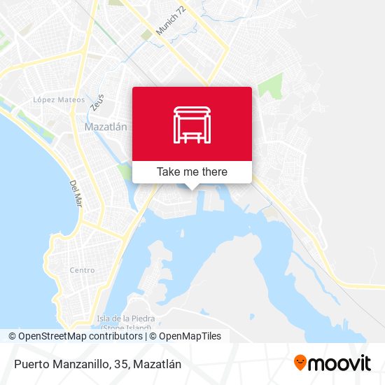 Mapa de Puerto Manzanillo, 35
