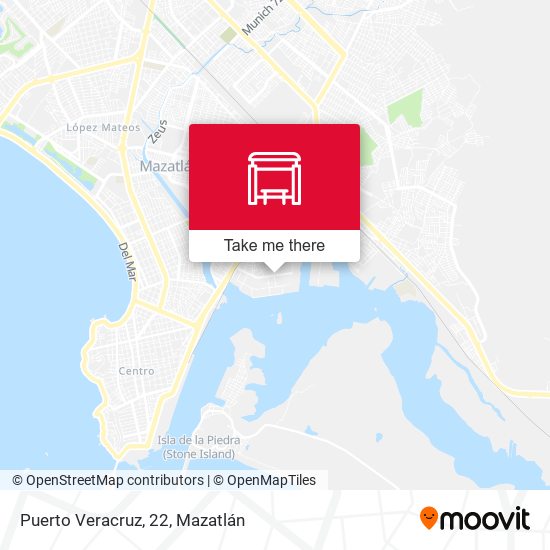 Puerto Veracruz, 22 map