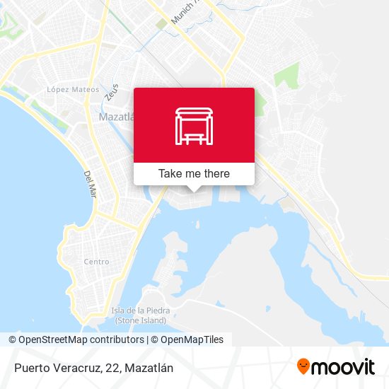 Puerto Veracruz, 22 map