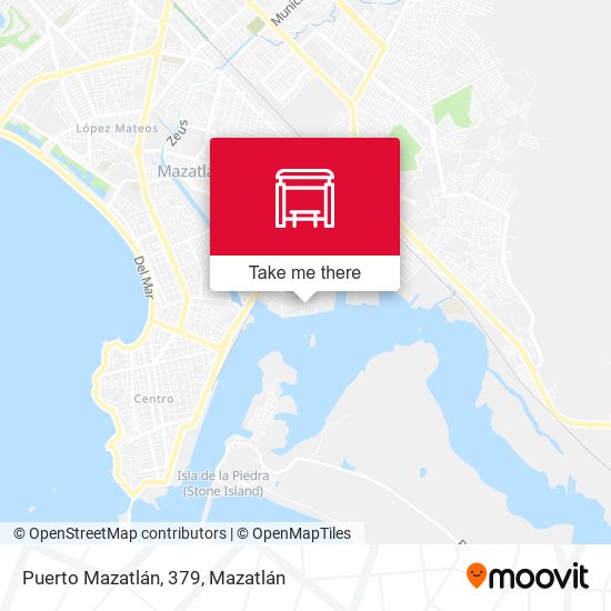Puerto Mazatlán, 379 map