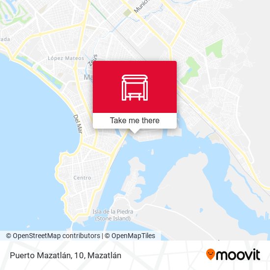 Puerto Mazatlán, 10 map