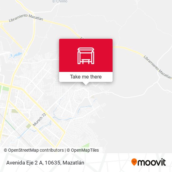 Avenida Eje 2 A, 10635 map
