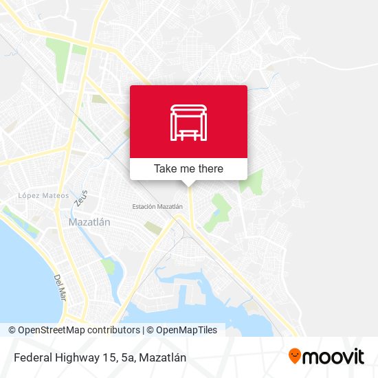 Federal Highway 15, 5a map