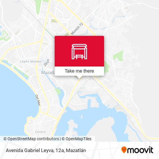 Avenida Gabriel Leyva, 12a map