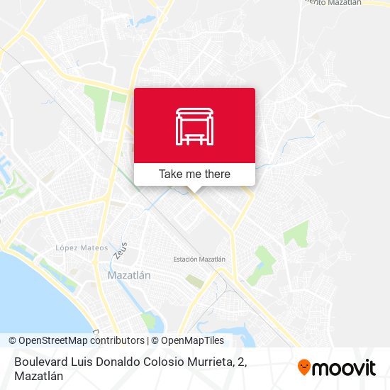 Mapa de Boulevard Luis Donaldo Colosio Murrieta, 2