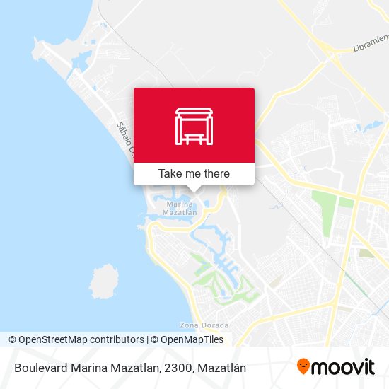 Mapa de Boulevard Marina Mazatlan, 2300