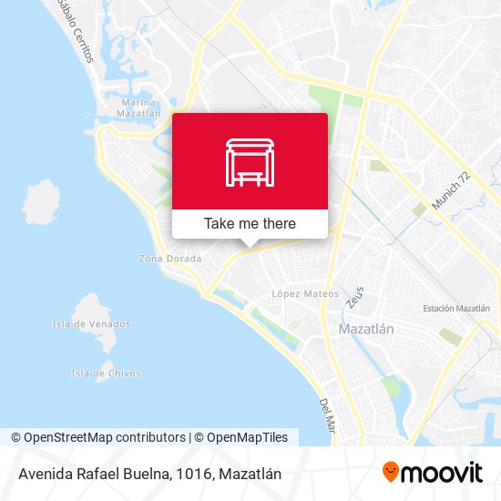 Avenida Rafael Buelna, 1016 map