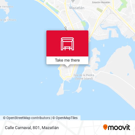 Calle Carnaval, 801 map