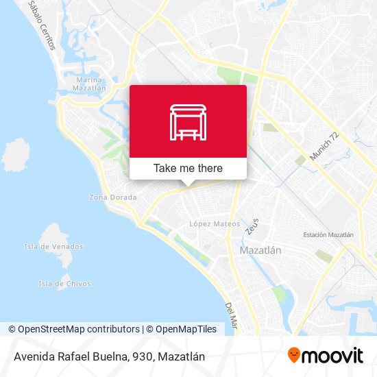 Avenida Rafael Buelna, 930 map