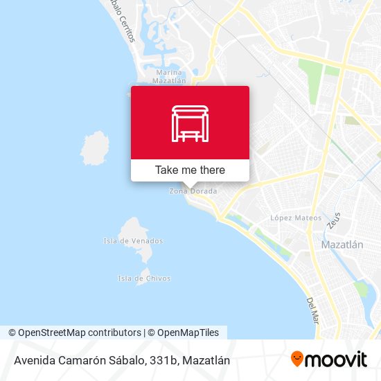 Avenida Camarón Sábalo, 331b map