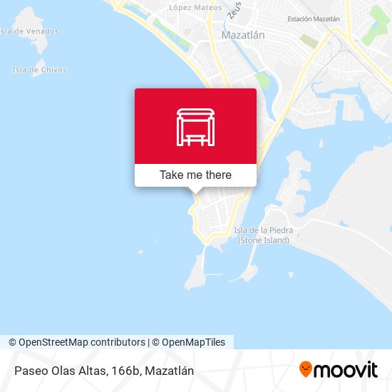 Paseo Olas Altas, 166b map