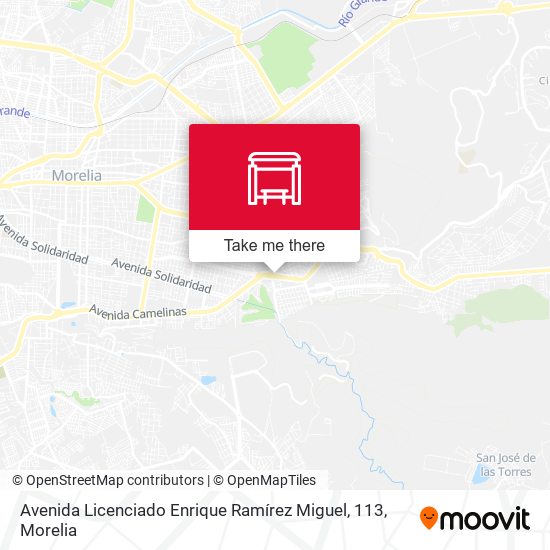 Avenida Licenciado Enrique Ramírez Miguel, 113 map