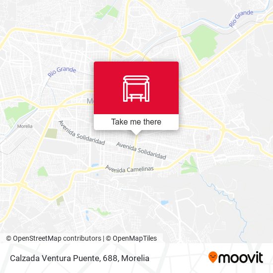 Calzada Ventura Puente, 688 map