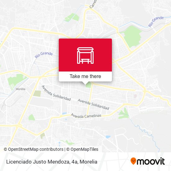 Licenciado Justo Mendoza, 4a map