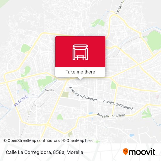 Mapa de Calle La Corregidora, 858a