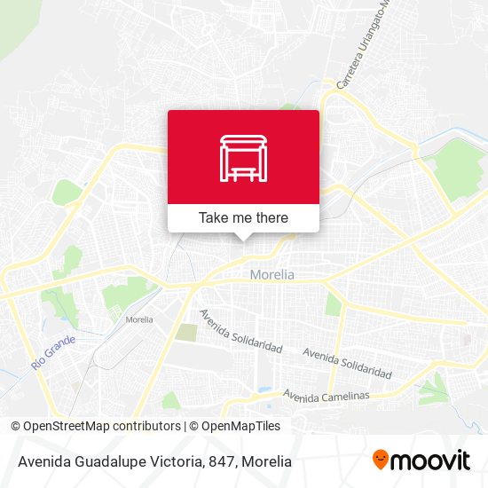 Mapa de Avenida Guadalupe Victoria, 847