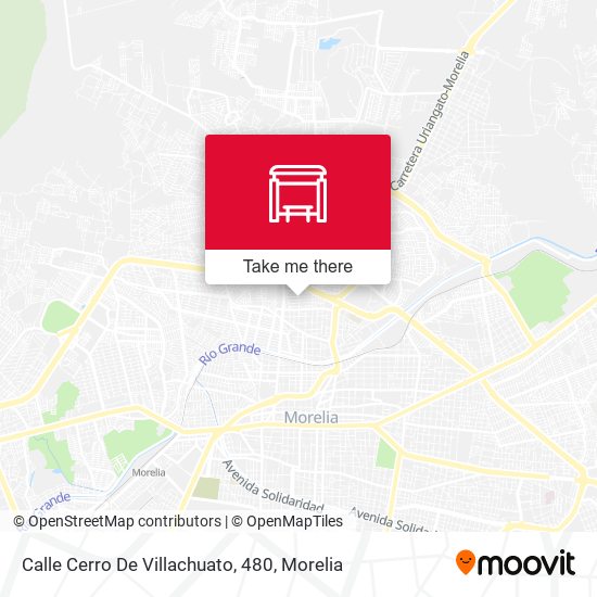 Calle Cerro De Villachuato, 480 map