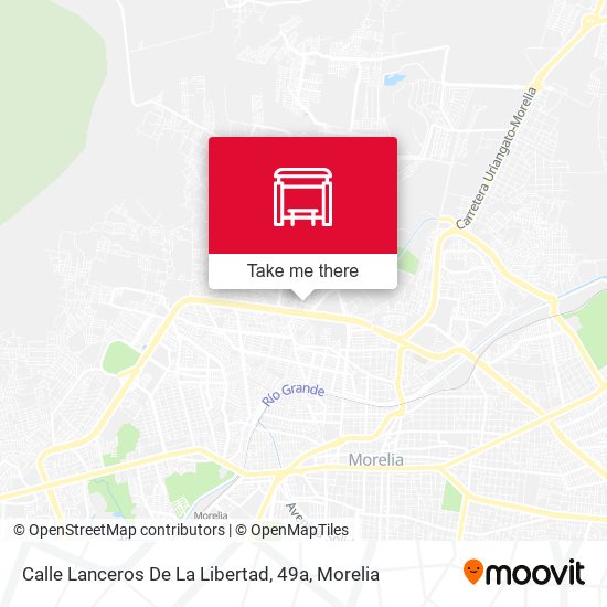 Calle Lanceros De La Libertad, 49a map