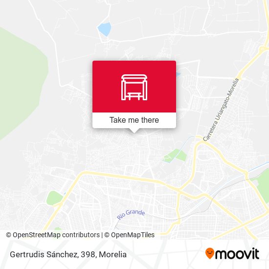 Gertrudis Sánchez, 398 map