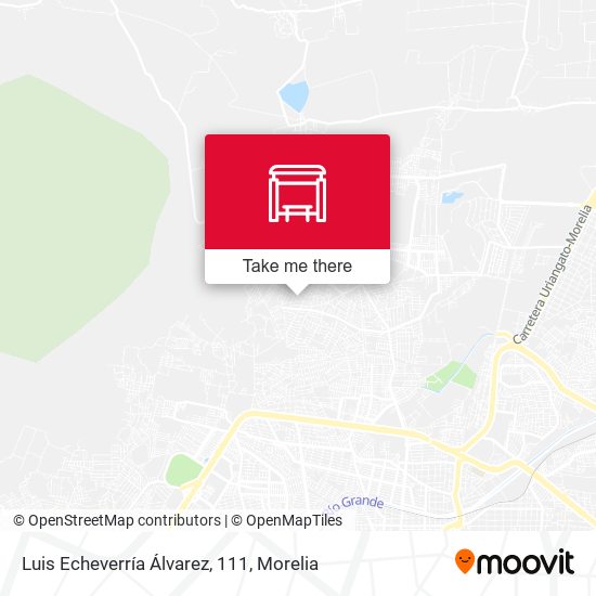 Luis Echeverría Álvarez, 111 map