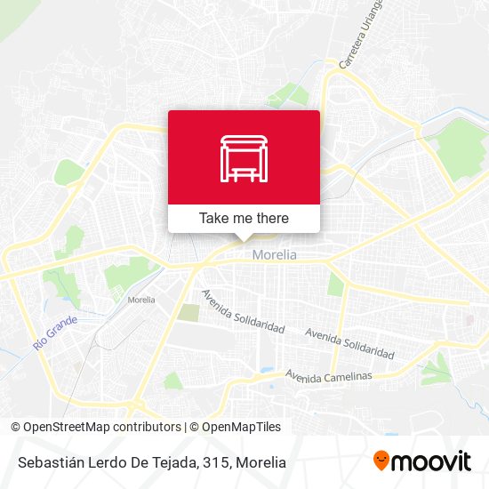 Sebastián Lerdo De Tejada, 315 map