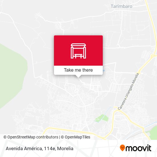 Avenida América, 114e map