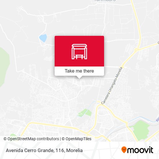 Avenida Cerro Grande, 116 map