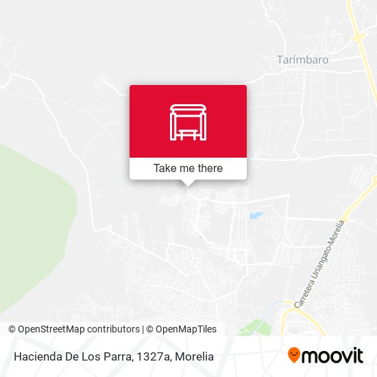 Hacienda De Los Parra, 1327a map
