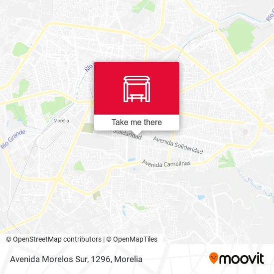 Avenida Morelos Sur, 1296 map