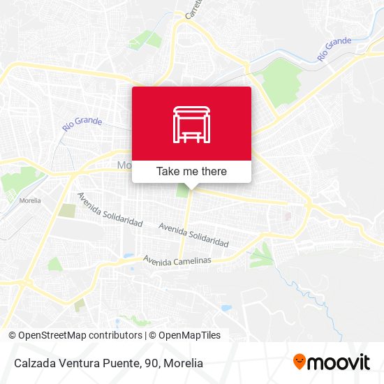 Mapa de Calzada Ventura Puente, 90