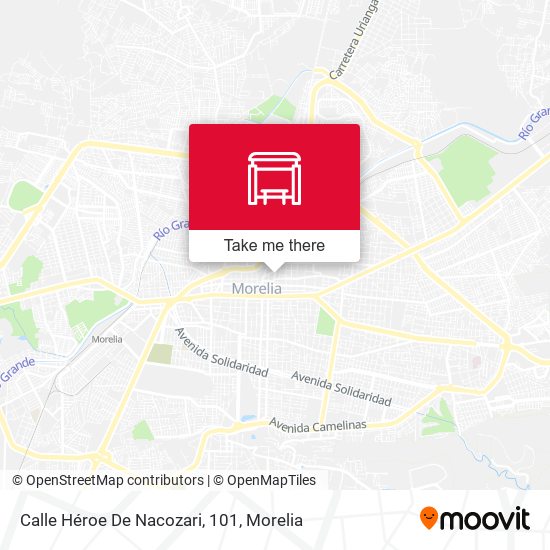 Mapa de Calle Héroe De Nacozari, 101