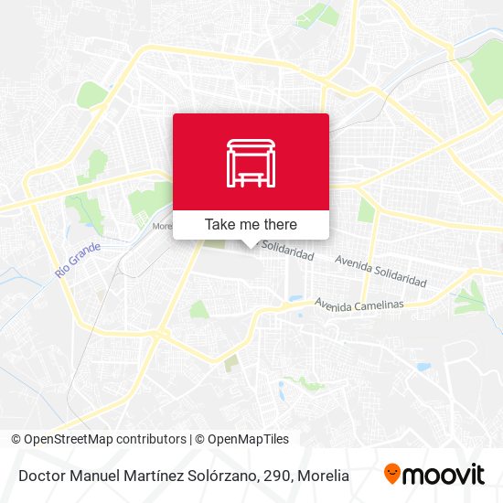 Doctor Manuel Martínez Solórzano, 290 map