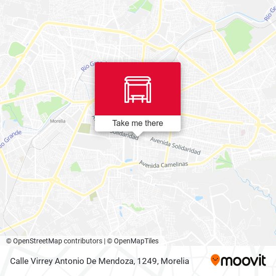 Mapa de Calle Virrey Antonio De Mendoza, 1249
