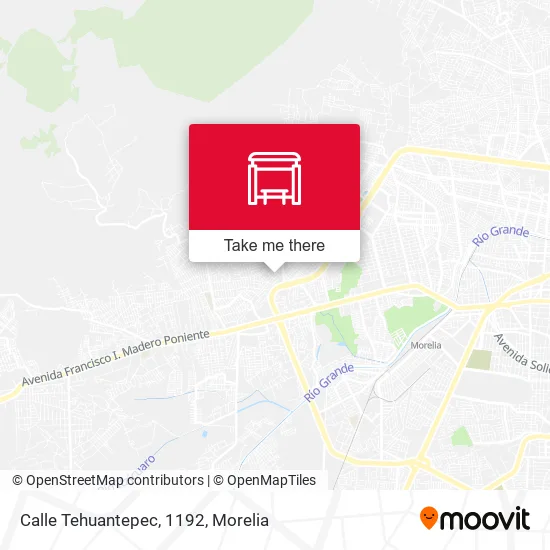 Calle Tehuantepec, 1192 map