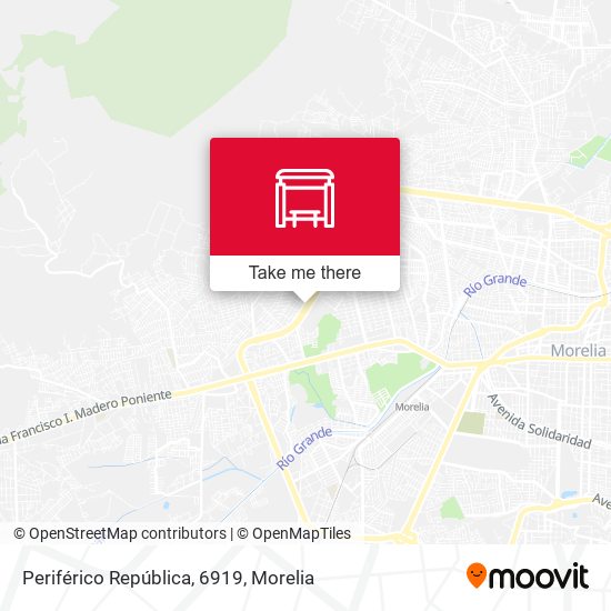 Periférico República, 6919 map