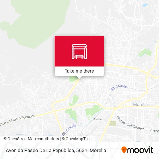 Avenida Paseo De La República, 5631 map
