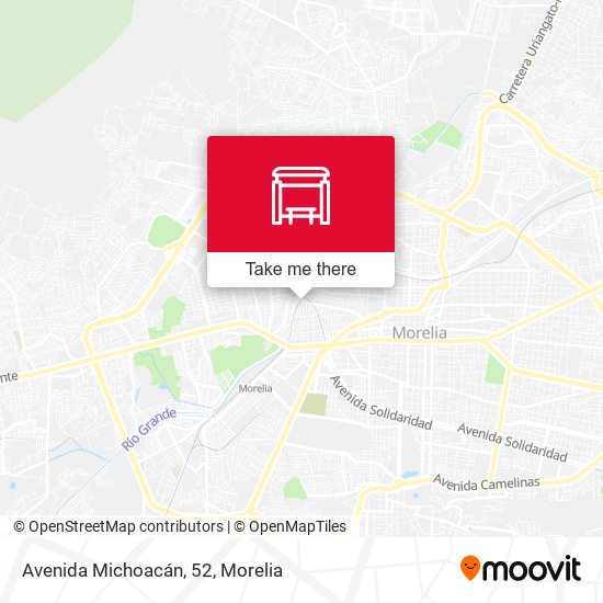 Avenida Michoacán, 52 map