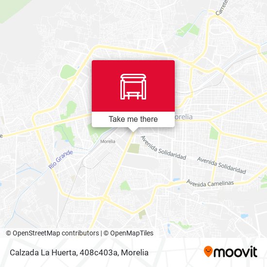 Calzada La Huerta, 408c403a map