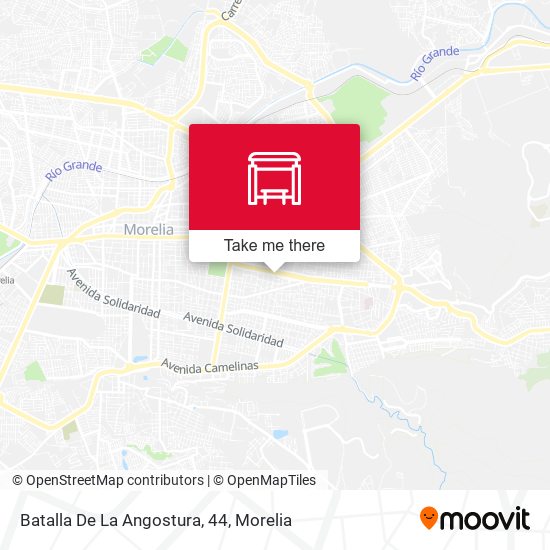 Batalla De La Angostura, 44 map