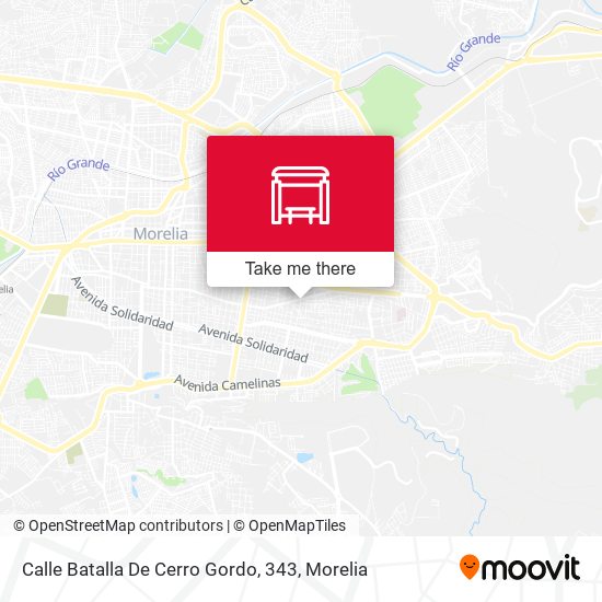 Calle Batalla De Cerro Gordo, 343 map