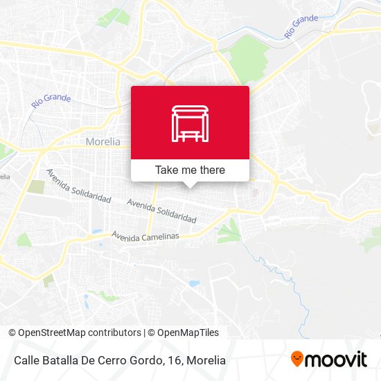 Calle Batalla De Cerro Gordo, 16 map