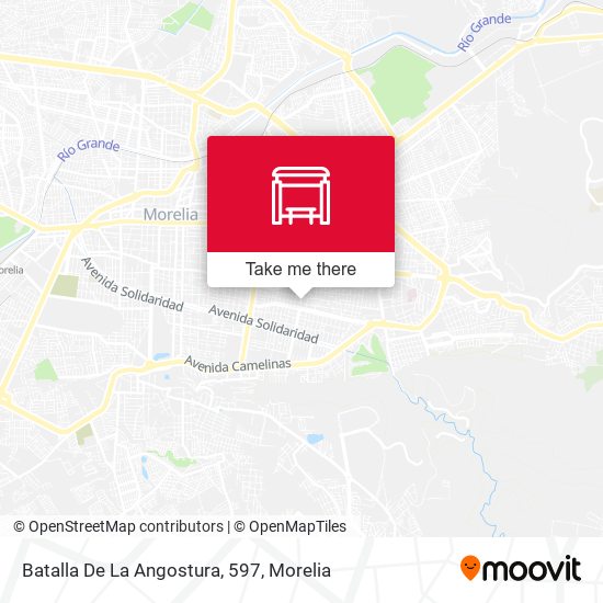 Batalla De La Angostura, 597 map