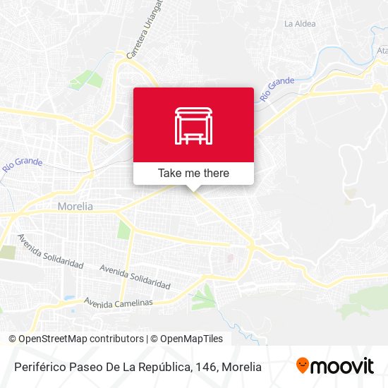 Periférico Paseo De La República, 146 map