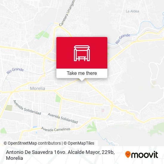 Antonio De Saavedra 16vo. Alcalde Mayor, 229b map