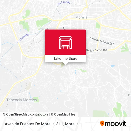 Avenida Fuentes De Morelia, 311 map
