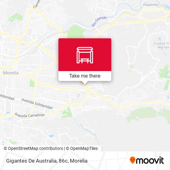 Gigantes De Australia, 86c map