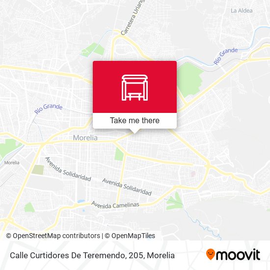 Mapa de Calle Curtidores De Teremendo, 205