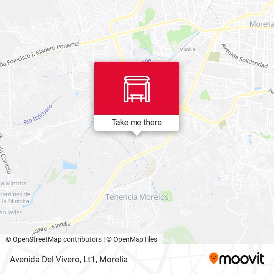 Mapa de Avenida Del Vivero, Lt1