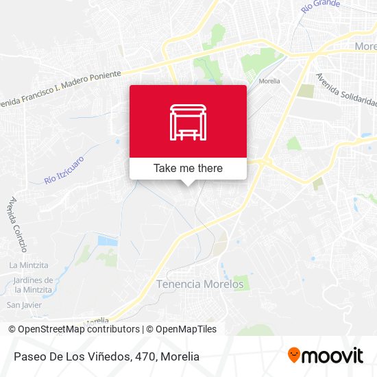 Mapa de Paseo De Los Viñedos, 470